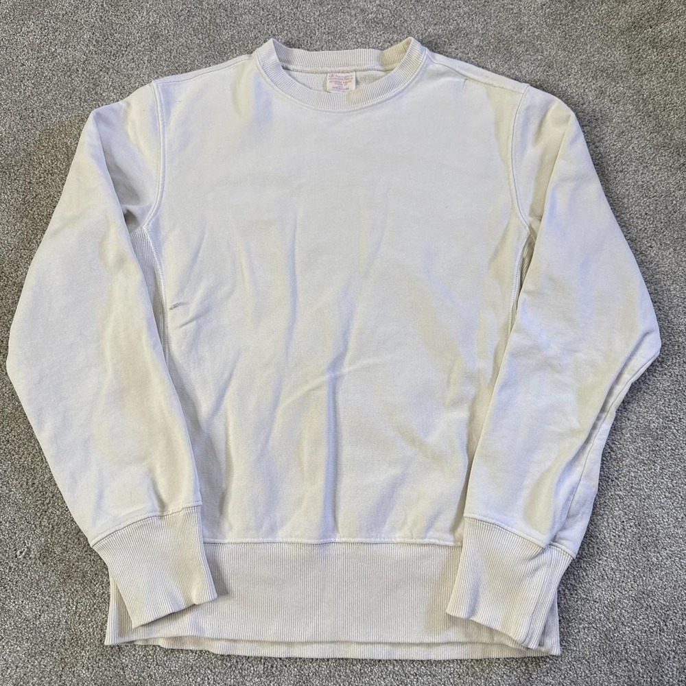 Vintage Champion Reverse Weave Triple Logo Warm Up Sweatshirt Medium